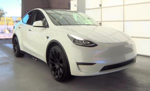 Pearl White Multi-Coat 2020 Tesla Model Y Long Range Dual Motor All-Wheel Drive