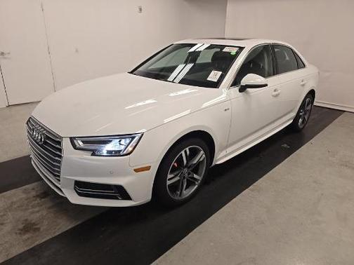 Ibis White 2018 Audi A4 2.0T Premium