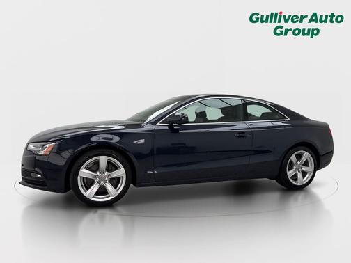 Moonlight Blue Metallic/Brown Roof 2014 Audi A5 2.0T Premium Plus