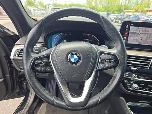 Jet Black 2021 BMW 530 530i