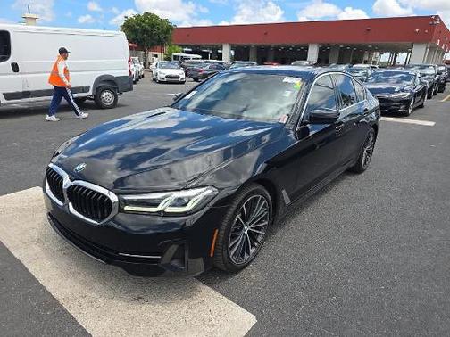Jet Black 2021 BMW 530 530i