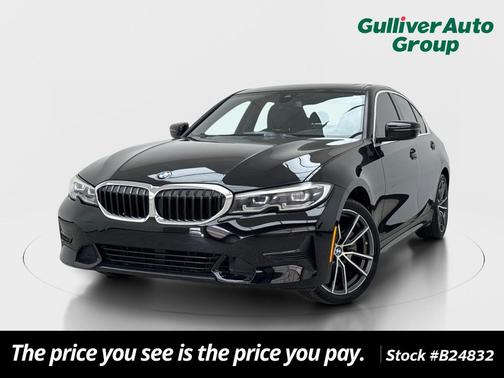 Jet Black 2020 BMW 330 330i