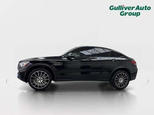 Obsidian Black Metallic 2021 Mercedes-Benz GLC 300 4MATIC Coupe