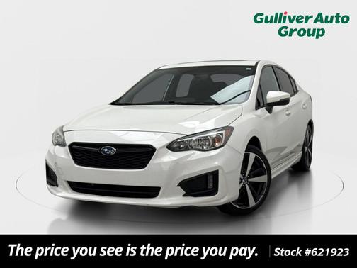 Crystal White Pearl 2017 Subaru Impreza 2.0i Sport