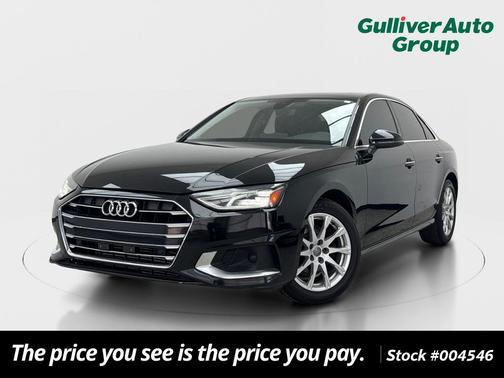 Brilliant Black 2020 Audi A4 40 Premium