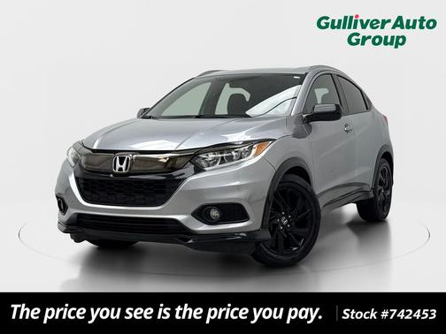 Lunar Silver Metallic 2022 Honda HR-V AWD Sport
