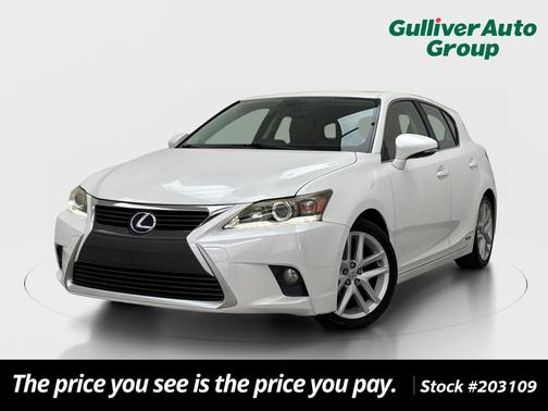 Starfire Pearl 2014 Lexus CT 200h 200h