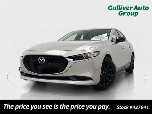 Platinum Quartz Metallic 2024 Mazda Mazda3 2.5 S Select Sport