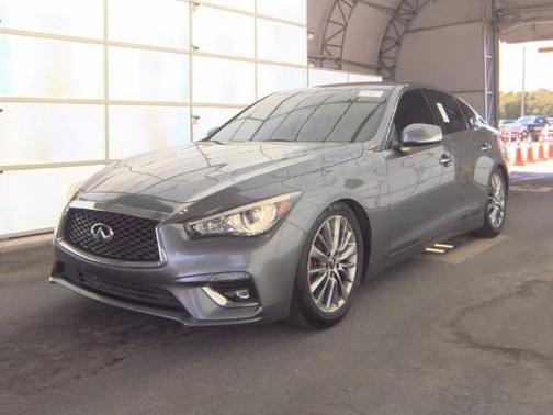 Graphite Shadow 2020 INFINITI Q50 3.0t LUXE