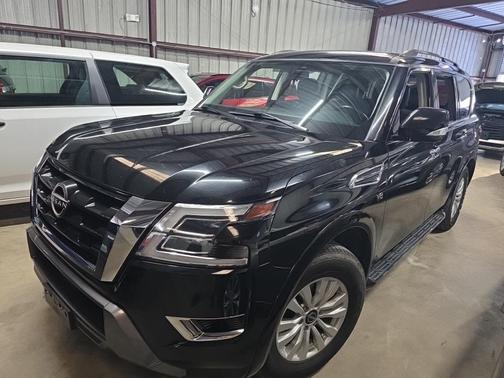 Super Black 2021 Nissan Armada SV 2WD