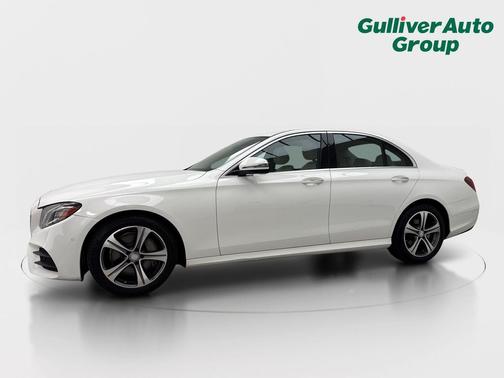 Polar White 2017 Mercedes-Benz E-Class 4MATIC