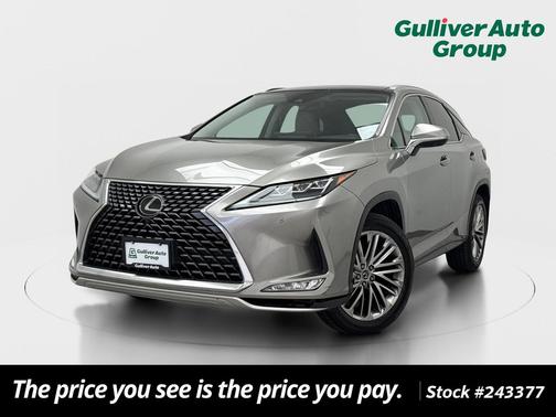 Atomic Silver 2020 Lexus RX 350 Base