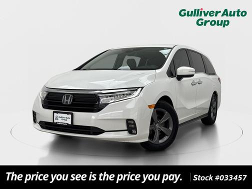 Platinum White Pearl 2022 Honda Odyssey EX