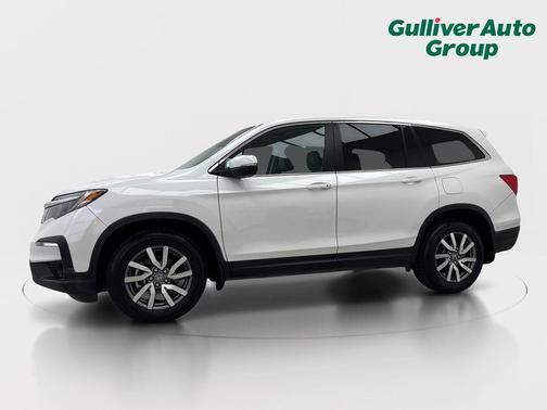 Platinum White Pearl 2020 Honda Pilot 2WD EX-L w/Navi