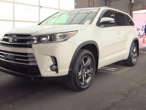 Blizzard Pearl 2018 Toyota Highlander Limited Platinum