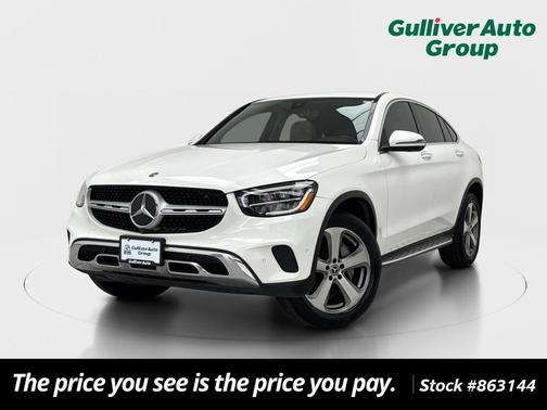Polar White 2020 Mercedes-Benz GLC 300 4MATIC Coupe