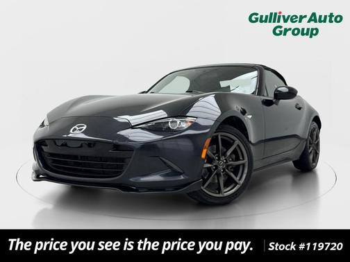 Jet Black Mica 2016 Mazda MX-5 Miata Club