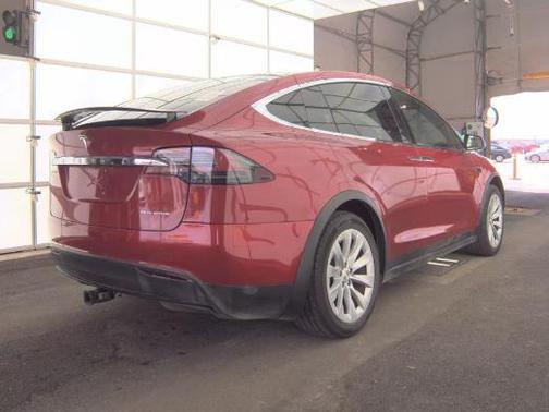 Red Multi-Coat 2021 Tesla Model X Long Range Plus Dual Motor All-Wheel Drive