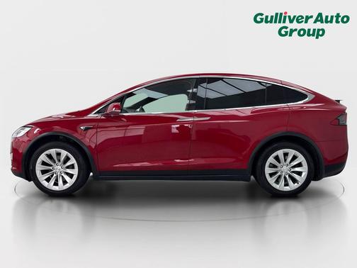 Red Multi-Coat 2021 Tesla Model X Long Range Plus Dual Motor All-Wheel Drive