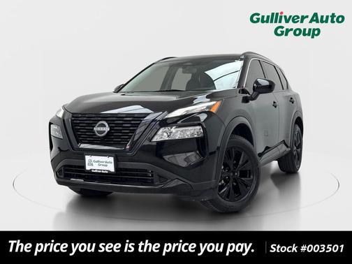 Super Black 2023 Nissan Rogue SV