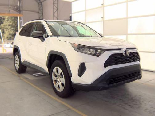 Super White 2021 Toyota RAV4 LE