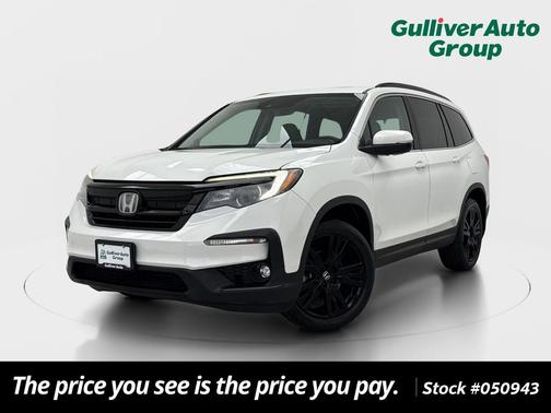 Platinum White Pearl 2021 Honda Pilot AWD Special Edition