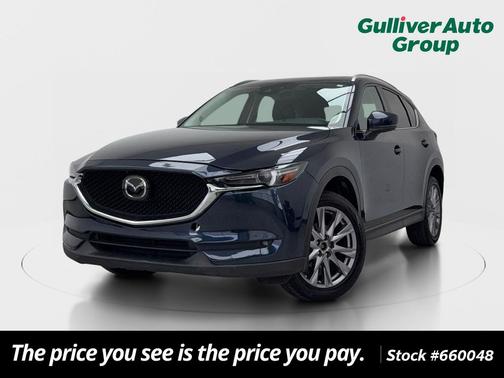 Deep Crystal Blue Mica 2019 Mazda CX-5 Grand Touring