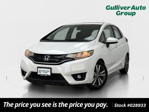 White Orchid Pearl 2016 Honda Fit EX