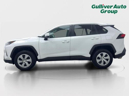 White 2022 Toyota RAV4 LE