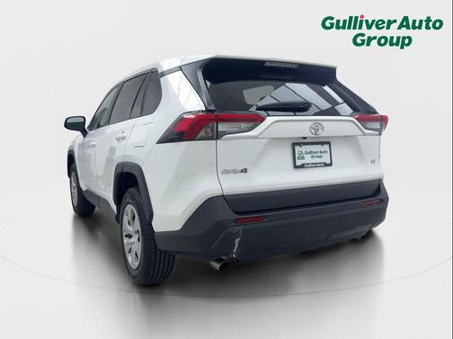 White 2022 Toyota RAV4 LE