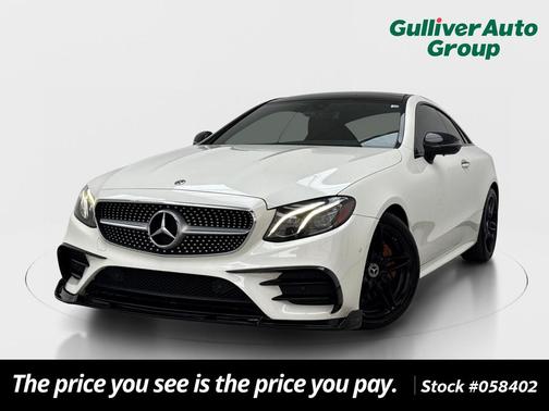 designo Diamond White Metallic 2018 Mercedes-Benz E-Class E 400
