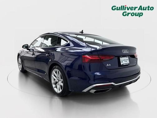 Navarra Blue Metallic 2023 Audi A5 Sportback 45 S Line Premium Plus