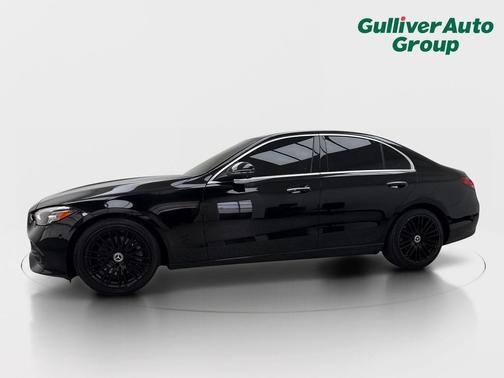 Obsidian Black Metallic 2022 Mercedes-Benz C-Class Sedan