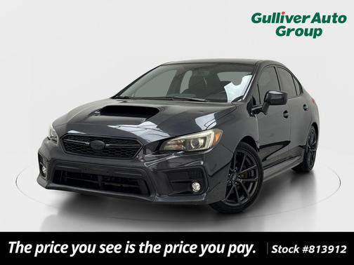 Dark Gray Metallic 2018 Subaru WRX Limited