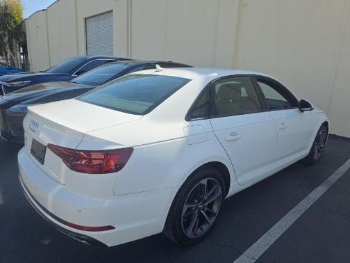 Ibis White 2019 Audi A4 2.0T Titanium Premium