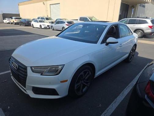 Ibis White 2019 Audi A4 2.0T Titanium Premium