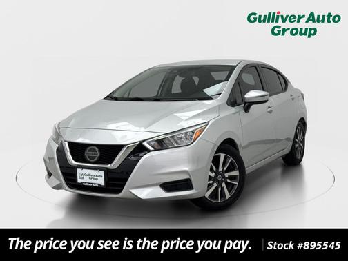 Brilliant Silver Metallic 2020 Nissan Versa 1.6 SV
