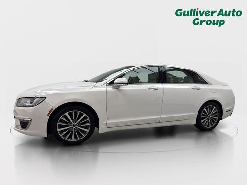 White Platinum Clearcoat Metallic 2017 Lincoln MKZ Premiere