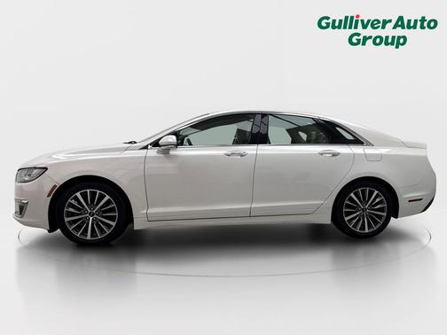 White Platinum Clearcoat Metallic 2017 Lincoln MKZ Premiere
