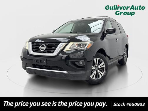 Magnetic Black 2018 Nissan Pathfinder SV
