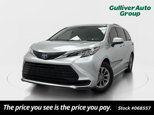 Celestial Silver Metallic 2021 Toyota Sienna LE