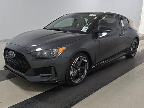 Thunder Gray w/Black Roof 2021 Hyundai Veloster Base