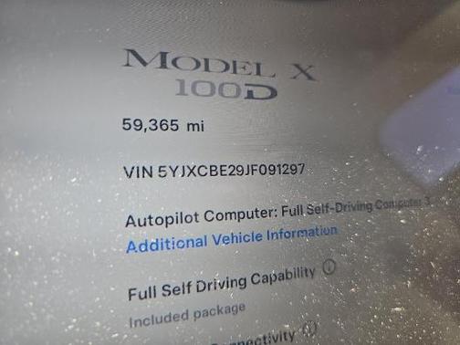 Silver Metallic 2018 Tesla Model X 100D