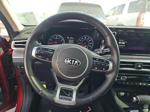 Passion Red 2021 Kia K5 EX