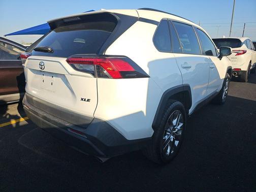 Super White 2020 Toyota RAV4 XLE Premium