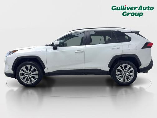 Super White 2020 Toyota RAV4 XLE Premium