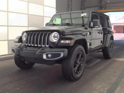 Black Clearcoat 2021 Jeep Wrangler Unlimited Sahara