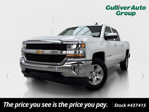 Summit White 2018 Chevrolet Silverado 1500 1LT
