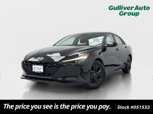 Phantom Black 2021 Hyundai ELANTRA SEL