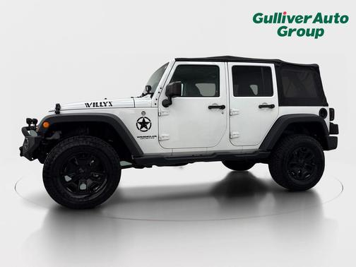 Bright White Clearcoat 2017 Jeep Wrangler Unlimited Sport